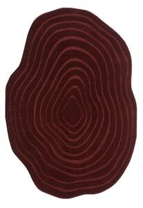 Borvörös szőnyeg 160x230 cm Pebble – ESTE