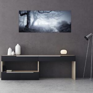 Kép - Út a ködben (120x50 cm)