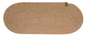 Natúr színű lépcsőszőnyeg szett 16 db-os 25x65 cm Milo – Vitaus