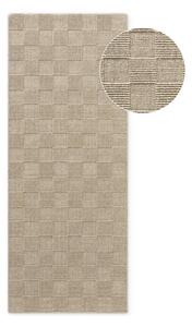 Bézs kézi szövésű gyapjú futószőnyeg 80x200 cm Scala – Villeroy&Boch