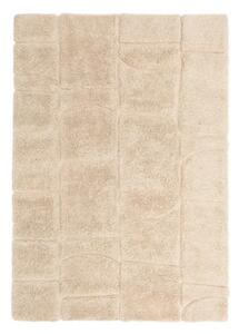 Krémszínű kézi szövésű gyapjú szőnyeg 200x300 cm Nak – Kave Home