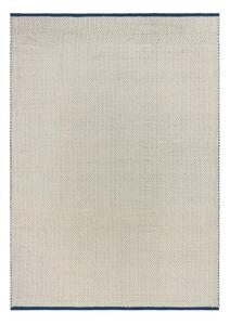 Kék-bézs kézi szövésű gyapjú szőnyeg 170x240 cm Lenu – noo.ma