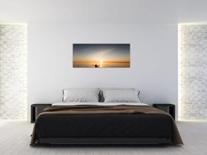 Kép a kenuzók naplementekor (120x50 cm)