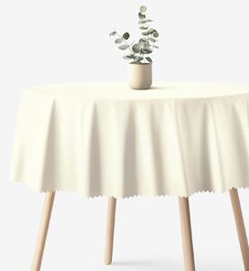 Goldea kör alakú teflonos terítő - krémszínű Ø 130 cm