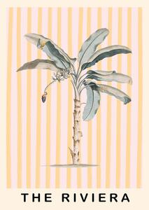 Illusztráció Pink and Yellow Palm Tree, Grace Digital Art Co
