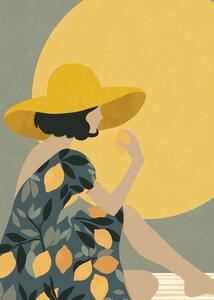 Illusztráció Lemon n the Sun, Katarzyna Gąsiorowska