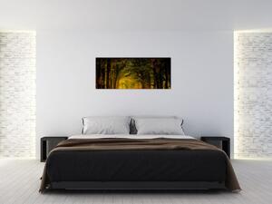 Erdő képe (120x50 cm)