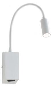 Redo Redo 01-1193 - LED Rugalmas kicsi lámpa HELLO LED/3W/230V fehér UN0019