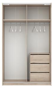 Argalo szekrény 120, hikora / krém