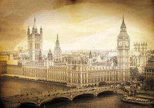 Fotótapéta - Westminster - Vintage (152,5x104 cm)