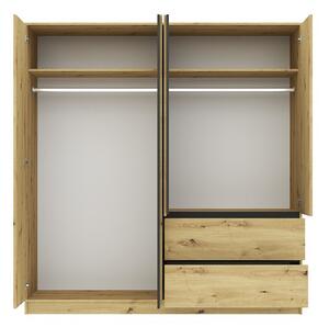 Bamio szekrény 195, artisan tölgy
