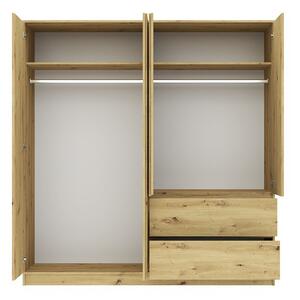 Bamio szekrény 195, artisan tölgy