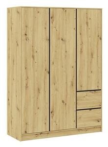 Bamio szekrény 147, artisan tölgy