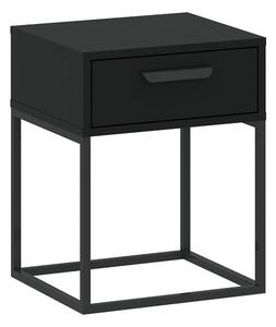 Muros N40 éjjeliszekrény, fekete
