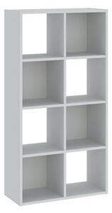 Sinde polcrendszer 2x4, fehér