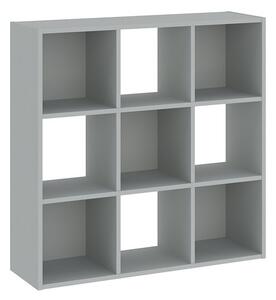 Sinde polcrendszer 3x3, szürke