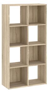 Sinde polcrendszer 2x4, sonoma tölgy