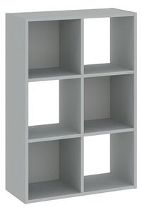 Sinde polcrendszer 2x3, szürke