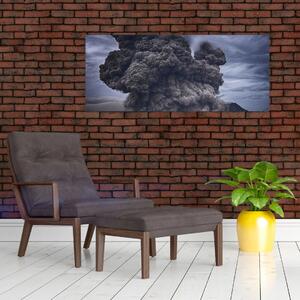 Kép - Vulkán kitörés (120x50 cm)