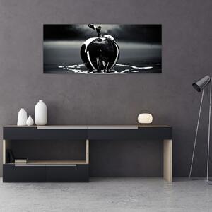 Egy fekete alma képe (120x50 cm)