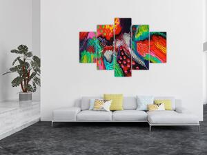 Absztrakt kép - színek (150x105 cm)