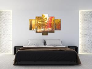 Őszi fák képe (150x105 cm)