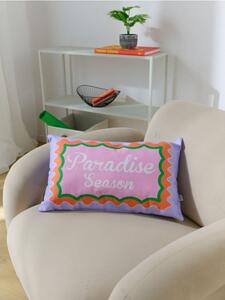 Sinsay - Dekoratív párna „Paradise Season” felirattal - rózsaszín