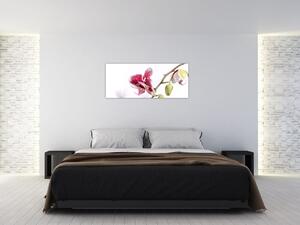 Orchidea virág képe (120x50 cm)