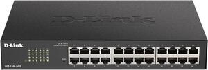 D-Link DGS-1100-26MPV2/E hálózati kapcsoló Vezérelt L2 Gigabit Ethernet (10/100/1000) Ethernet-áramellátás (PoE) támogatása Fekete