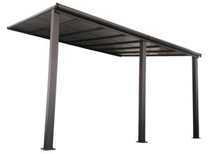 Alumínium terasz előtető 3 x 4 m Denver Garden Point antracit