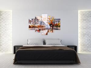 Kép - Városi élet (150x105 cm)