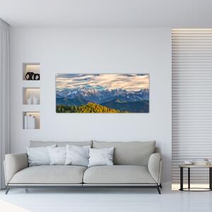 Kép - hegyi panoráma (120x50 cm)