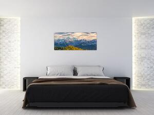 Kép - hegyi panoráma (120x50 cm)
