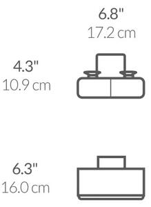 Öntapadós fém szivacstartó Slim - simplehuman