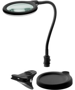 Goobay 64990 LED nagyító asztali lámpa - Fekete