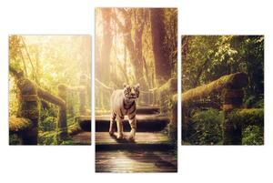 Tigris a dzsungelben képe (90x60 cm)