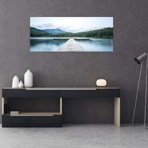 Kép - Kilátás a mólóról (120x50 cm)