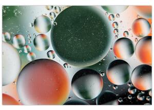 Absztrakt kép - buborékok (90x60 cm)