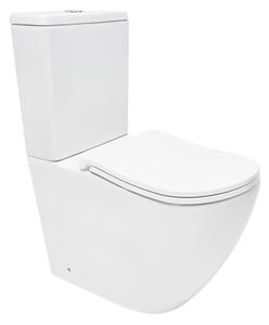 WC kombinált SAT Ergo fehér fényes felülettel vario lefolyó SATERG2