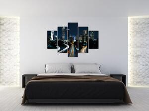 Éjszakai metropolisz képe (150x105 cm)