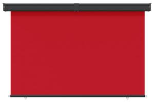 VidaXL piros oldalsó terasznapellenző 165 x 250 cm