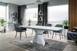EFE kinyitható étkezőasztal - 160x90, matt fehér
