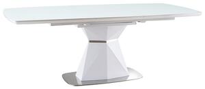 EFE kinyitható étkezőasztal - 160x90, matt fehér