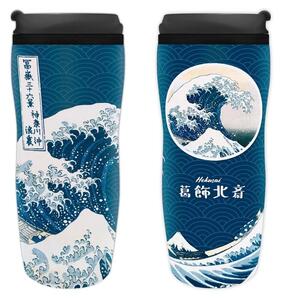 Utazó bögre Hokusai - Great Wave