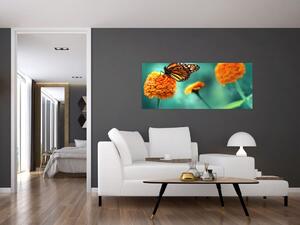 Egy pillangó képe (120x50 cm)