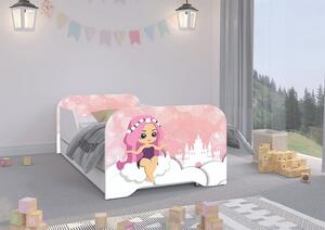 MIKI gyerekágy 140x70cm ajándék matraccal- választható mintával gyermekágy - Hercegnős2