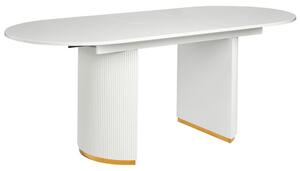 Kihúzható étkezőasztal DULVERTON Fehér 160/200 cm 90 cm