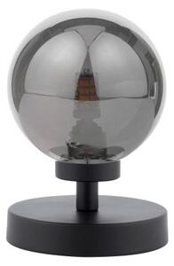 Dar lighting modern asztali lámpa esben fekete füstös daresb4122-01