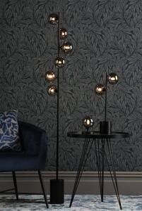 Dar lighting modern asztali lámpa esben fekete füstös daresb4122-01