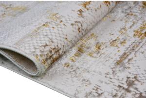Krémszínű-aranyszínű mosható szőnyeg 80x150 cm Gold – Vitaus